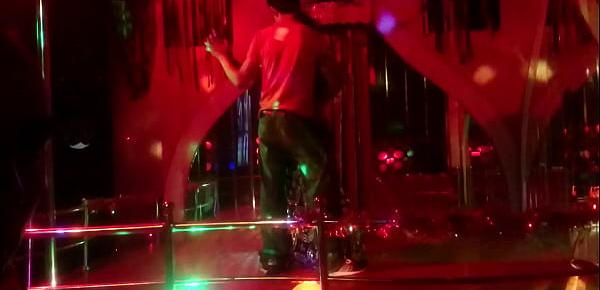  Nepal Desi Bar girl dance of the floor with a handsome boy